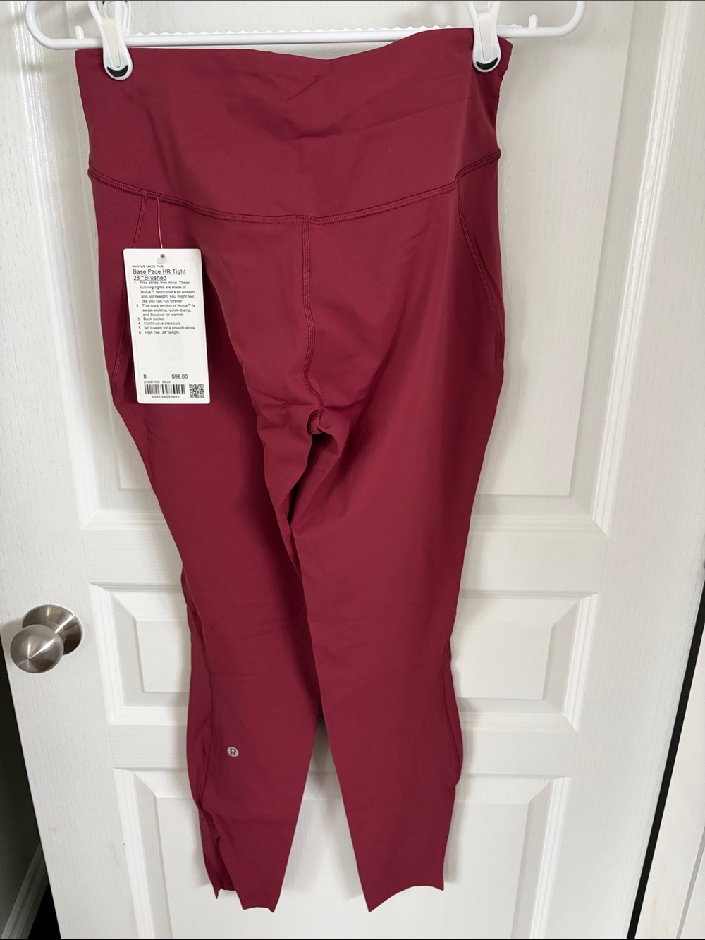lululemon athletica High-Rise Leggings in Burgundy